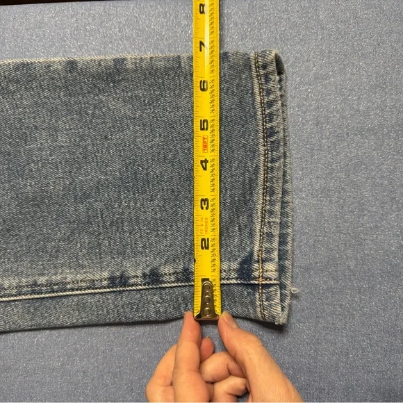 American Eagle Outfitters Distressed Mom Straight Jeans Women’s Size 6R (6XL) - Picture 11 of 13